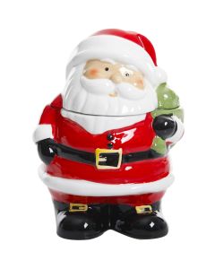 Jovial St. Nick 7.5 Inch Santa Holiday Cookie Jar